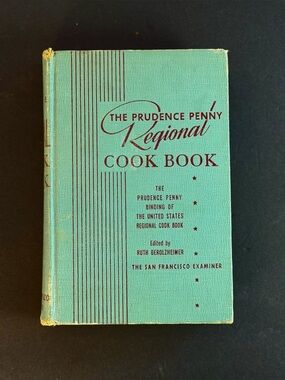 Prudence Penny Regional Cook Book 1947 Berolzheimer Hardcover Thumb Index